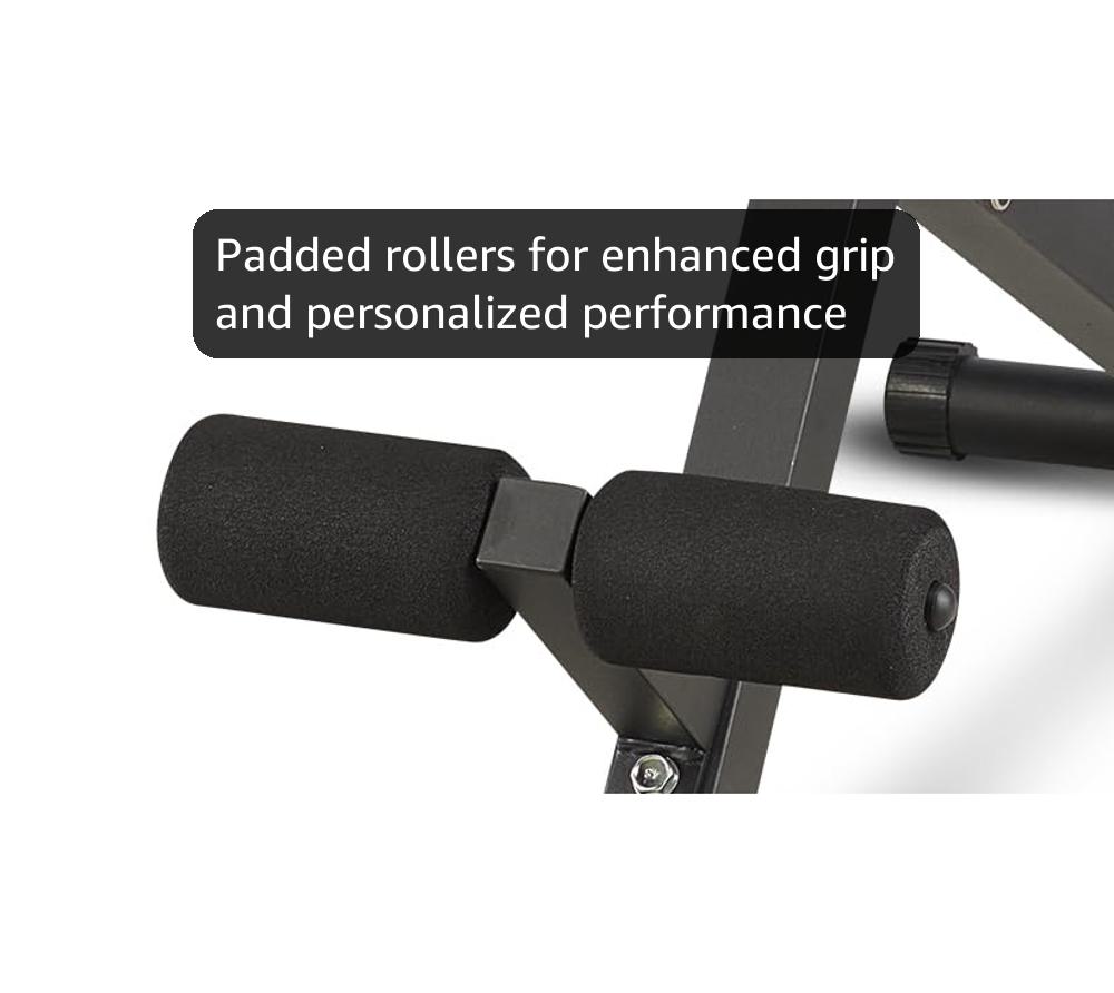 Lifepro SculptTrainer Roman Chair – Hyperextension Bench for Strength Training – Adjustable Back Extension Machine, Ab Bench & Foldable Sit-Up Bench for Athletes, Core Work & Home Gym Workouts