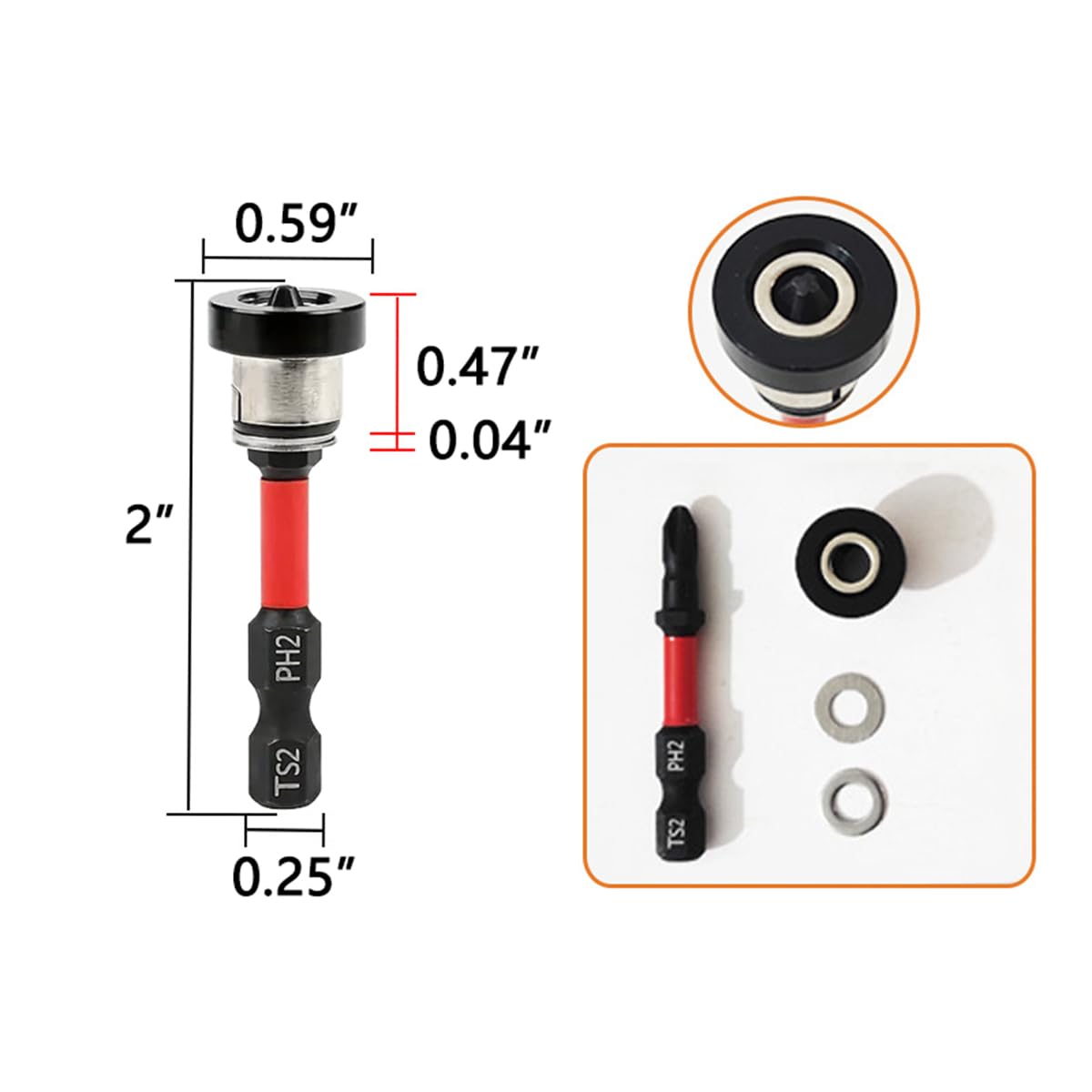 Magnetic Drywall Screw Setter – Precise Depth Control -2 Magnetic Drywall Screw Setter – Precise Depth Control -2