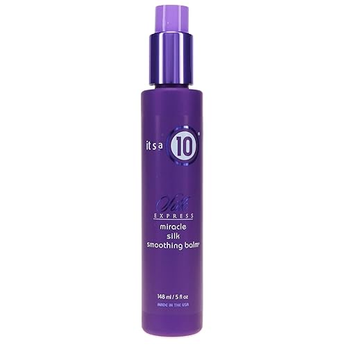 It's a 10 Miracle ungüento para cuidado del pelo con efecto sedoso y lacio de 5 onzas oz.