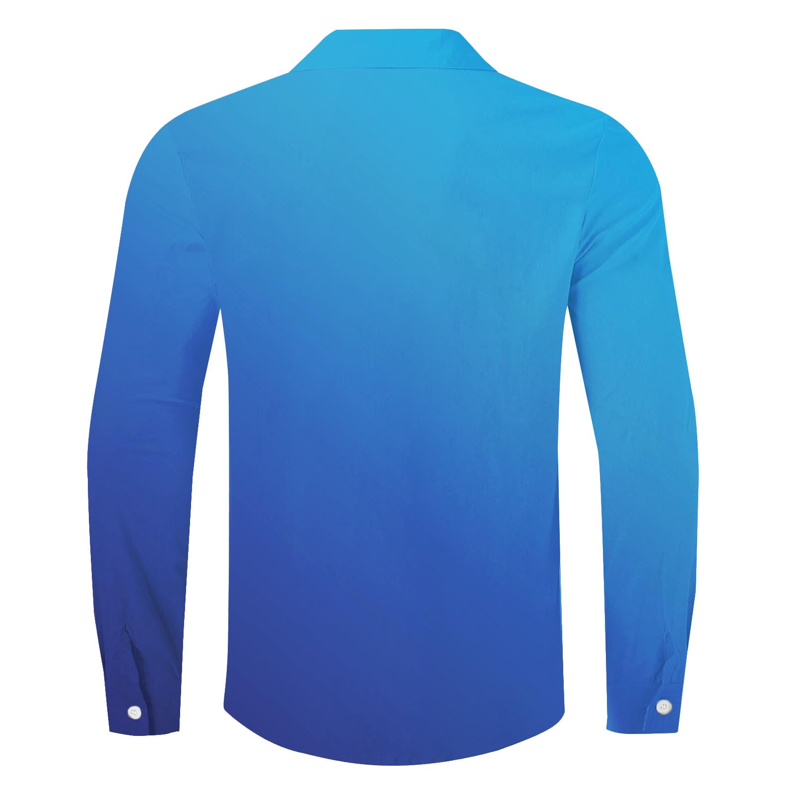 Generico Camicia Uomo con Risvolto A Bottoni Maniche Lunghe, Indumento Leggero Ideale per Vacanze E Uscite sulla Spiaggia