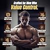 PREMIUM Male Appetite Suppressant - Weight Loss Pills, Fat Burner for Men, GLP-1 Pathway Support - Can Help Sustain Muscle While Burning Fat - Powerful Fat Burning Assistance- 60 Capusles