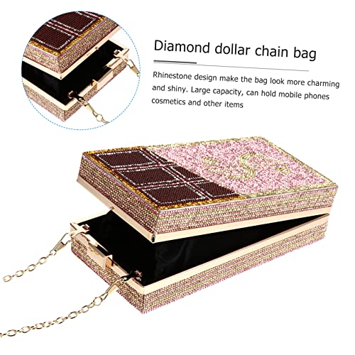 Sac pour fête et prom au design luxe Veemoon pochette haute couture - 3