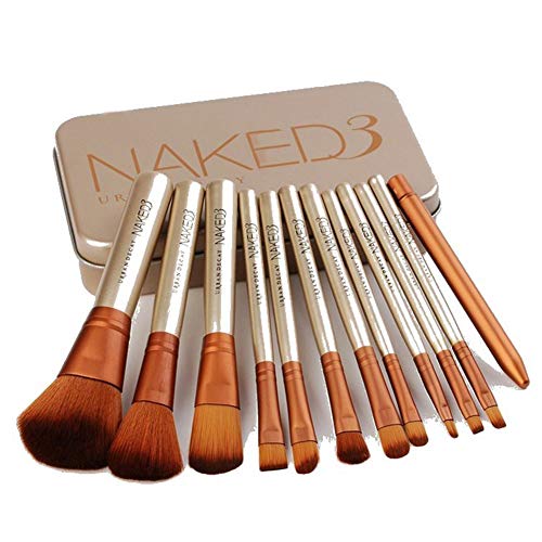 Preisvergleich Produktbild Milopon Professionell Makeup Pinsel Set Schminkpinsel Kosmetikpinsel Gesichtspinsel für Flüssige Foundation Lidschatten Eyeliner 12pcs