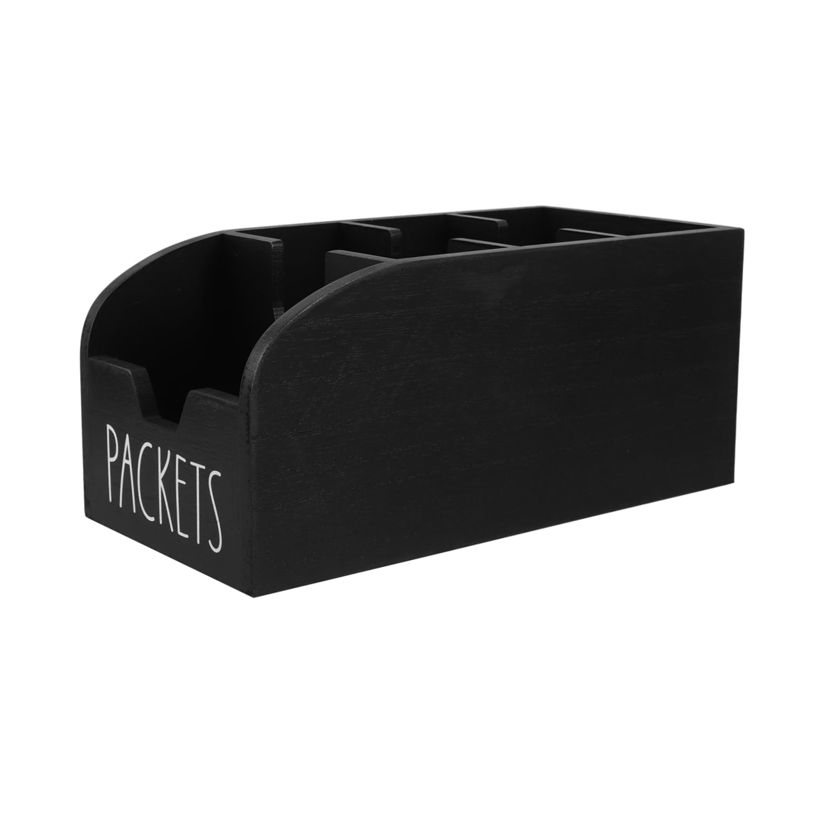 Alipis Organizador de Té de Madera Porta Bocadillos Compartimentos para Cocina y Despensa