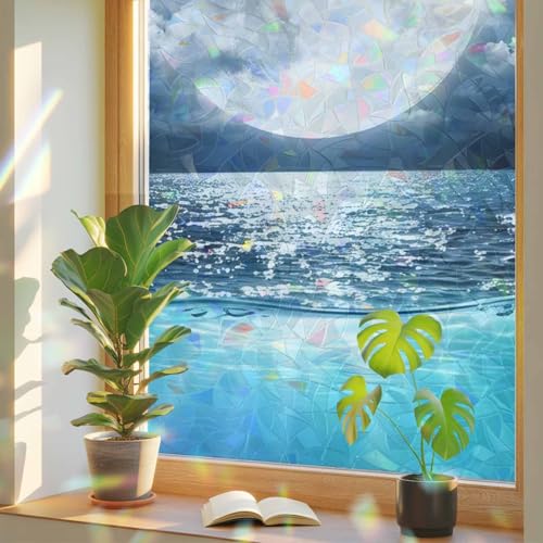 Vinilo Decorativo Para Ventana Qibunaqu 79x18 pulg miniatura 1