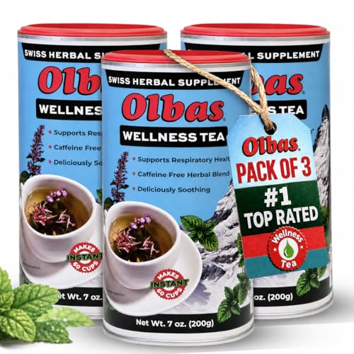 Olbas Herbal Tea container