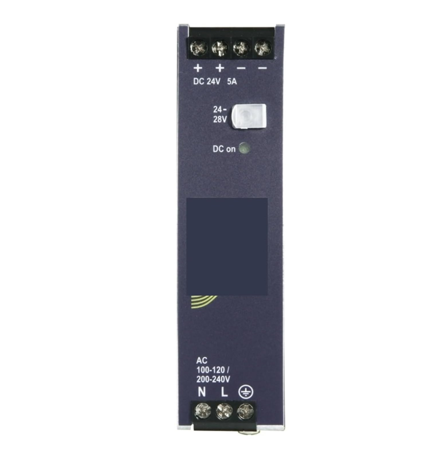 HEXEH Alimentation Alimentation sur Rail DIN CS5.241-C1 Alimentation sur Rail DIN monophasé 24 V, 5 A