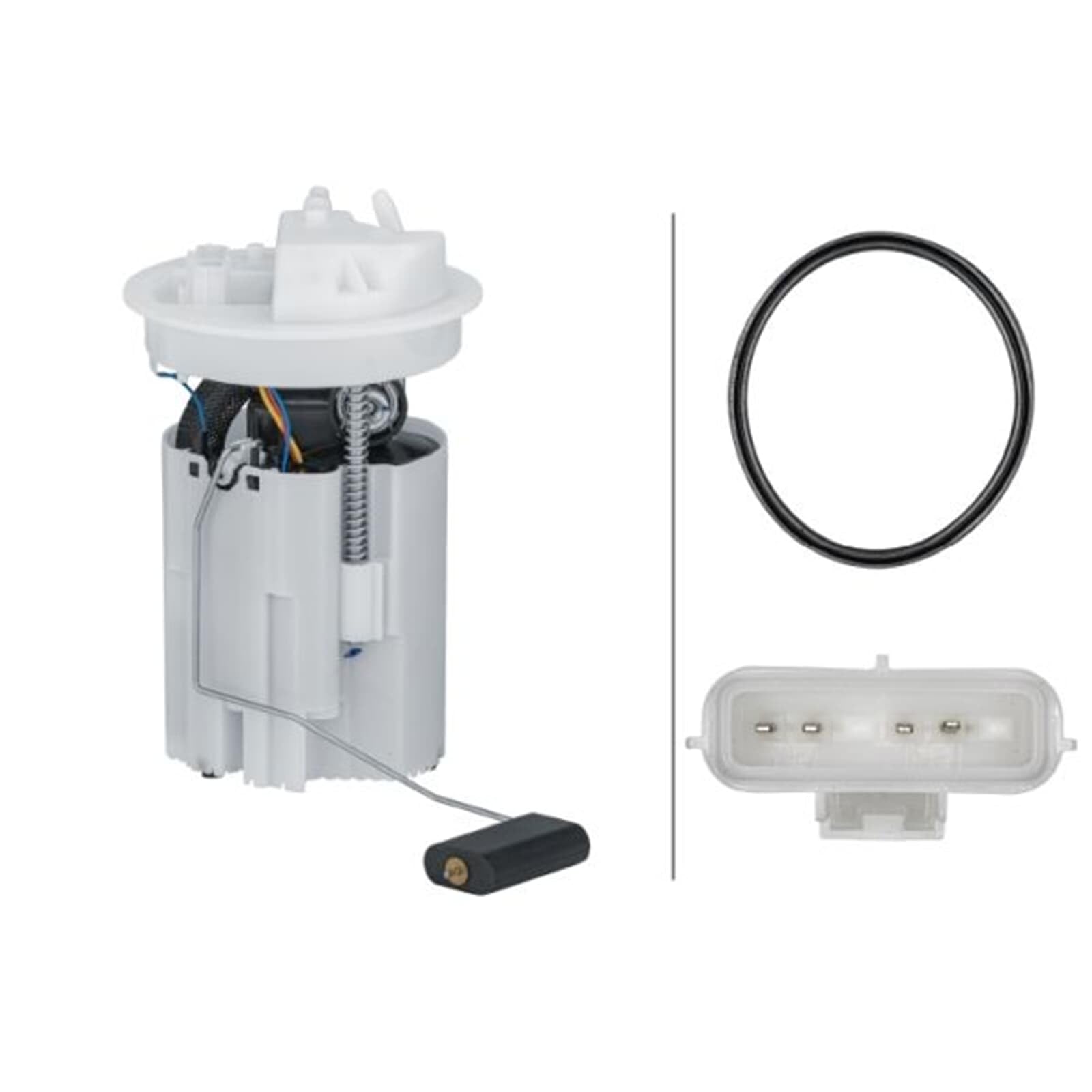HELLA 8TF 358 302-951 Gruppo Alimentazione Carburante - 12V - Elettrico - Connettore 6 poli