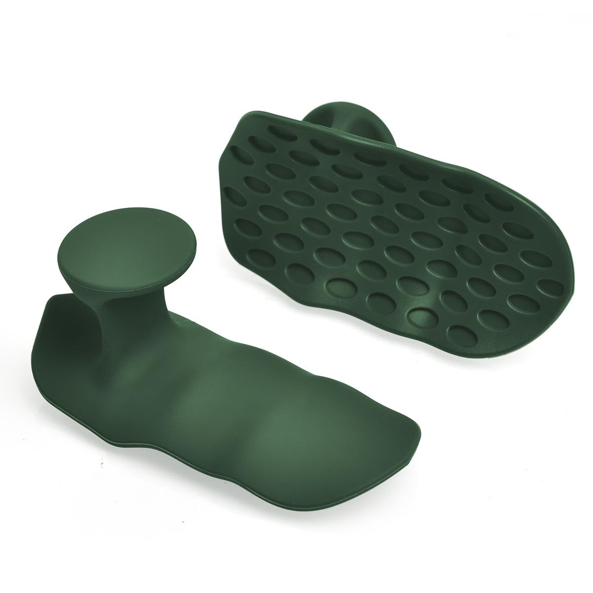 OFFHU Weight Lifting Grips for Weight Training – Non-Slip Gym Hand Grips for Workout, Workout Grips for Strength Training, Weight Grips for Women & Men (Green)