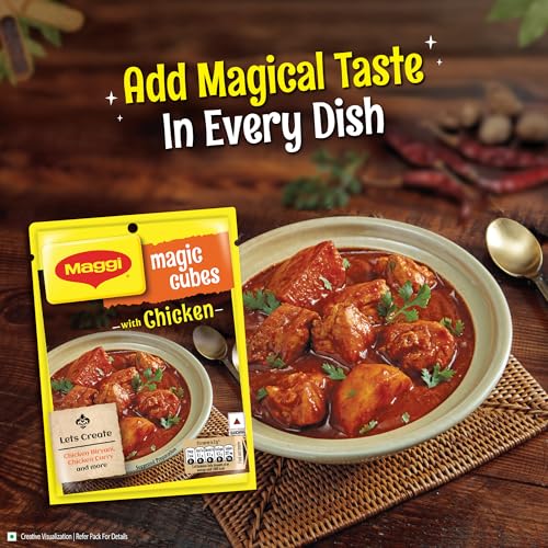 Image of MAGGI MAGIC Cubes, Chicken Masala, 40g