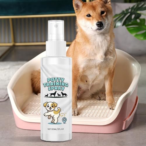 Raixihu Welpen Stubenreinheit Training Spray, Effektives Mittel Zur Stubenreinheit, Lockduft Verhaltenskorrektor 60Ml Trainer Werkzeug Für Haustiere Im Freien Drinnen Möbelschutz
