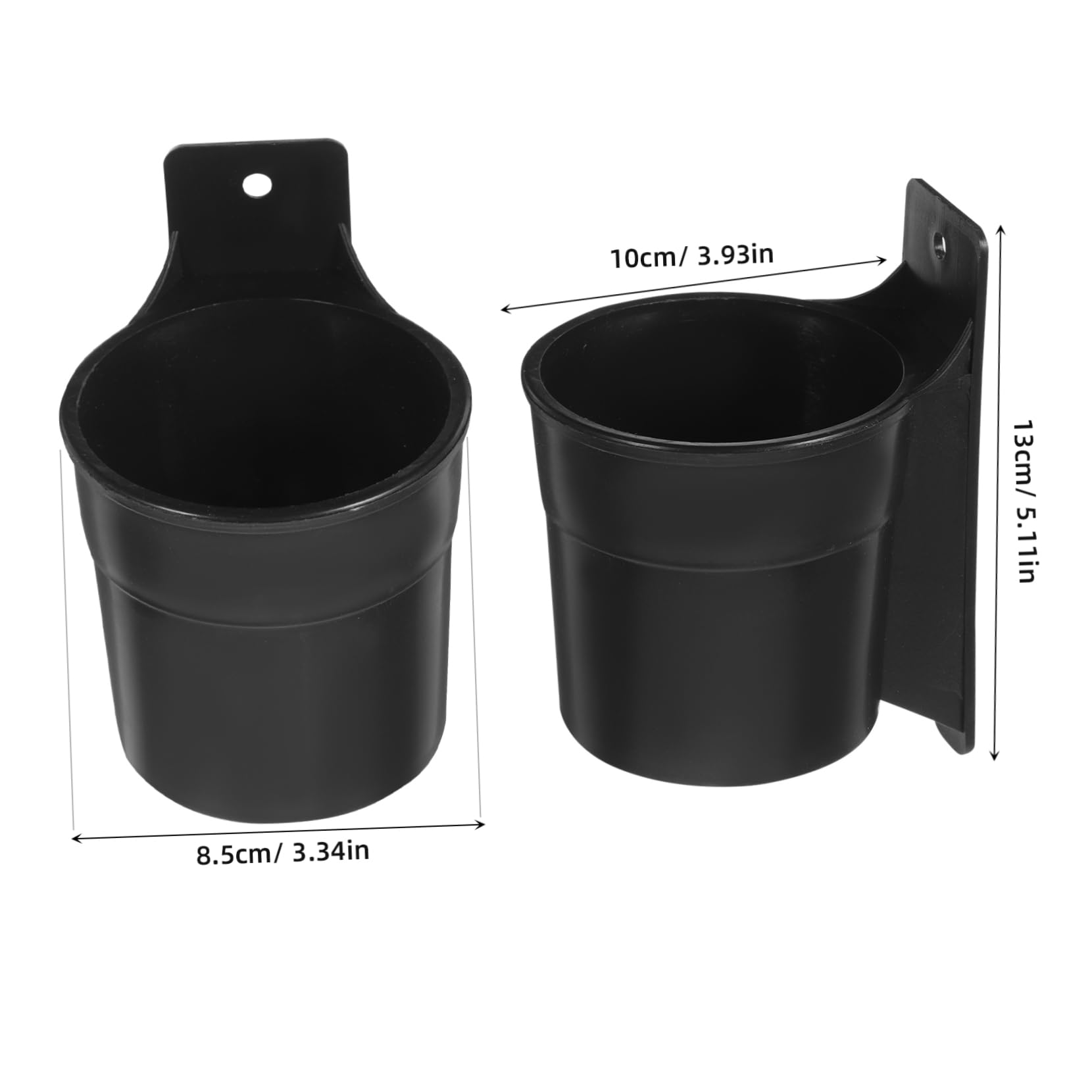 PRETYZOOM Cup Holder Coasters for Chairs Portable Milk Bottle Rack Professional Chair Drink Cup Holder Attachment
