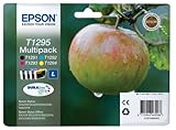 Epson Tinte Multipack T1295 je 1 x schwarz/cyan/magenta/gelb Epson Tinte Multipack T1295 je 1 x schwarz/cyan/magenta/gelb