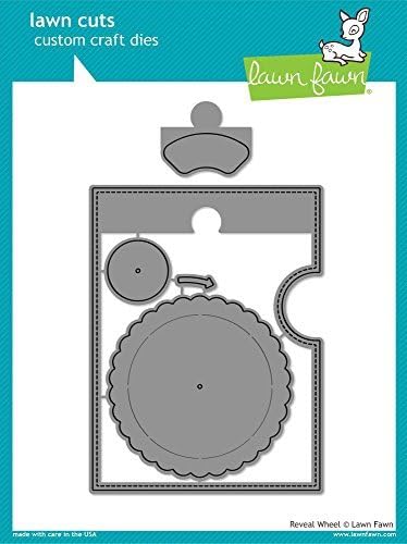 Lawn Fawn - Reveal Wheel and Reveal Wheel Sentiments - Stamp and Die Set - 2 Item Bundle image 2