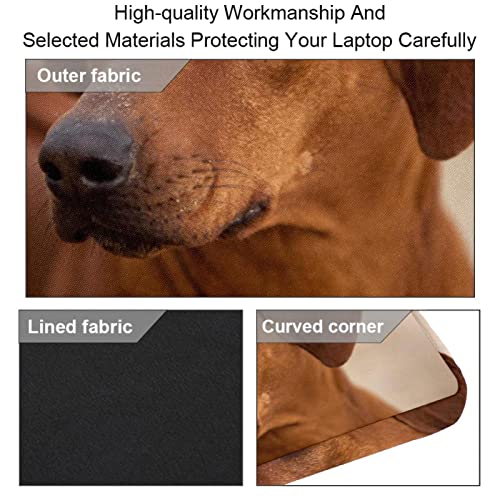 Sacoche Rhodesian Ridgeback multicolore rembourrée pour ordinateur 14 pouces