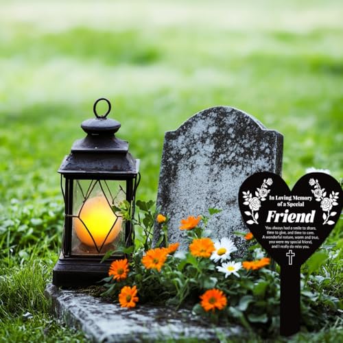 Plaque commémorative de tombe étanche pour surmonter le deuil d'un ami - 6