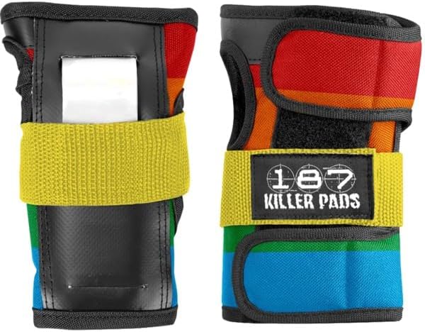 187 Killer Pads Rainbow Wrist Guard - X-Small