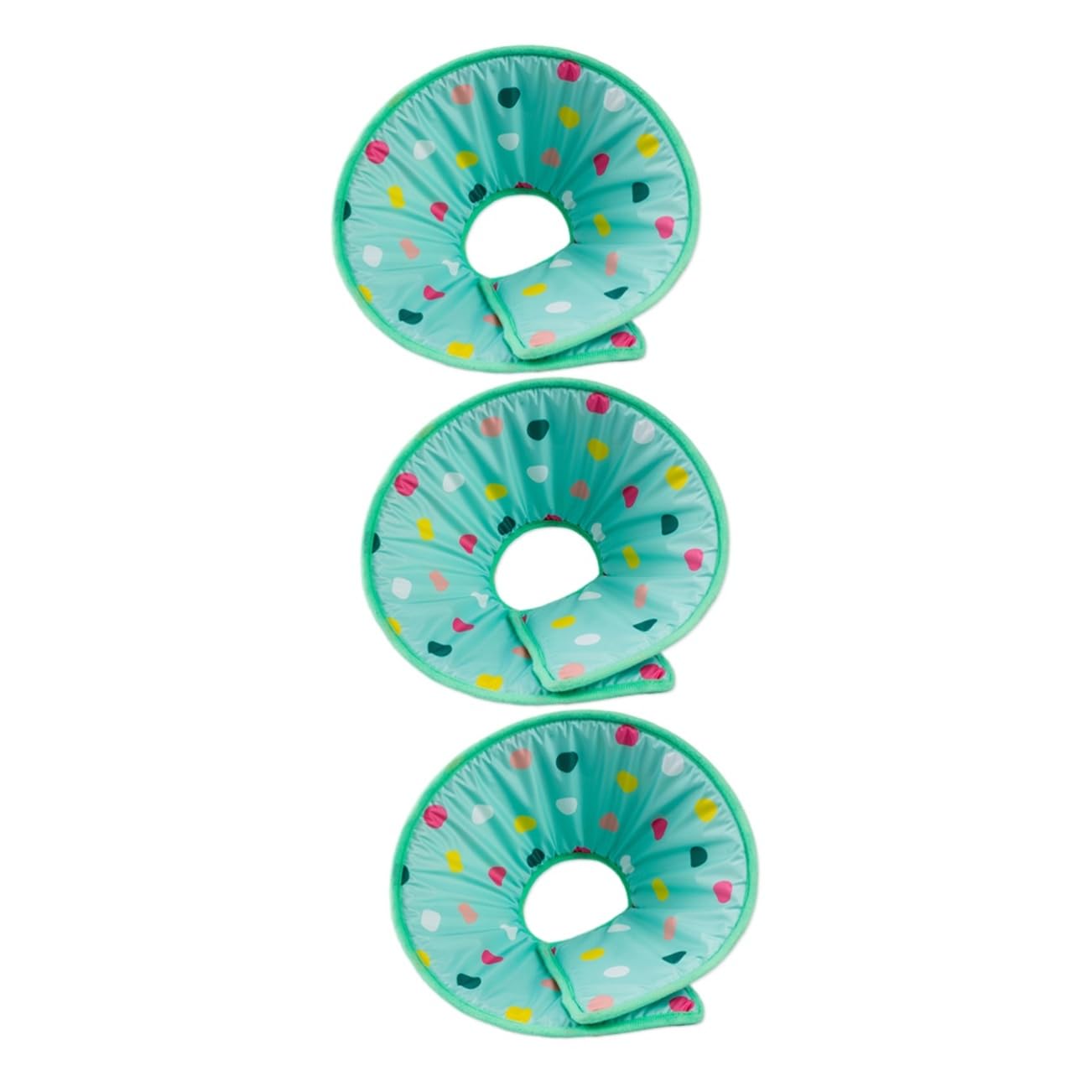 BESPORTBLE 3pezzi Collare Protettivo Elizabethano per Design per Ferite e Lavabile Media per Post- e Guarigione Healing