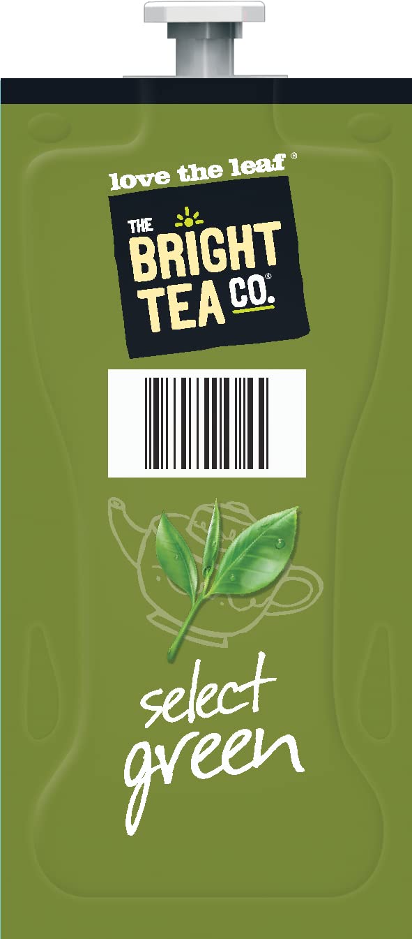 THE BRIGHT TEA CO., Select Green Tea Freshpacks for MARS DRINKS FLAVIA Brewer, 20 Packets