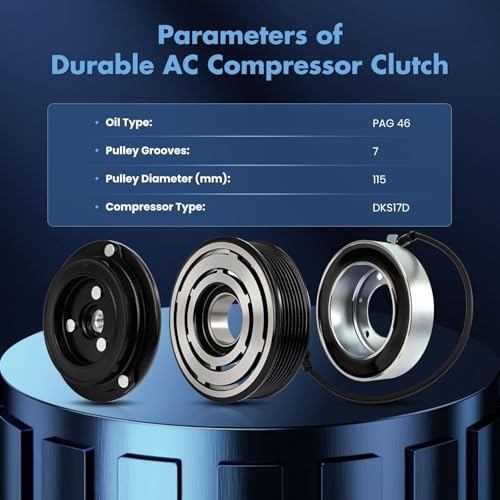 Image of ECCPP AC Clutch 2012-2021 Fit for Nissan NV1500 NV2500 4.0L