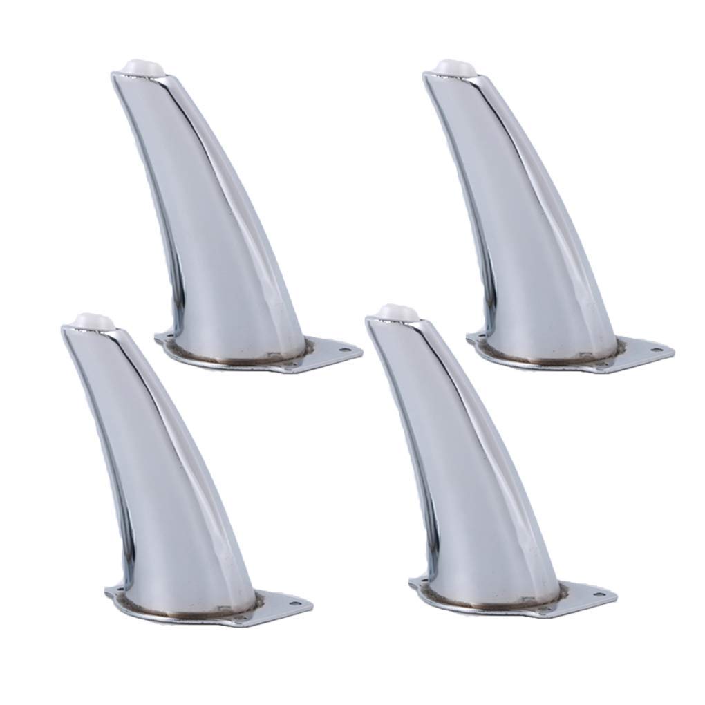 Patas de hierro para muebles de cocina y sofás de 13.5cm con tornillos set de 4 piezas