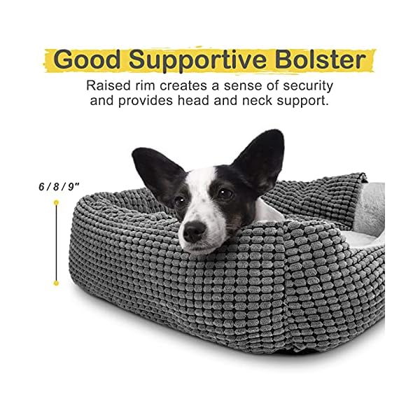 Rectangle Cave Hooded Blanket Puppy Bed