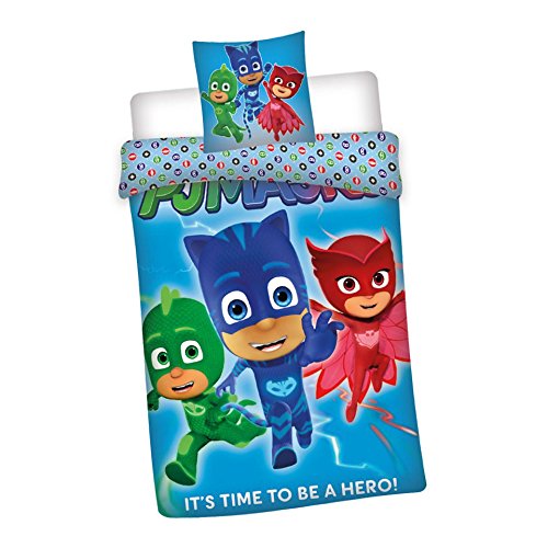 Preisvergleich Produktbild PJ Masks - 1534607. Bettbezug mehr Kissenbezug