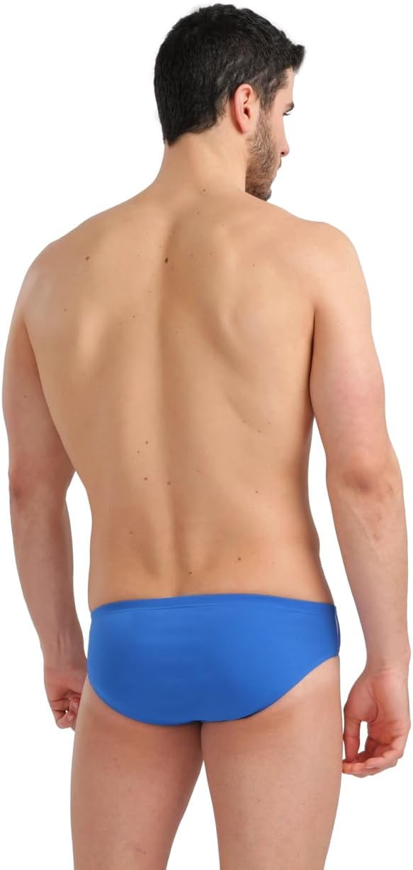 Arena Men's Performance Marbled Swim Brief MaxLife Practice Training Competitive Bathing Suit