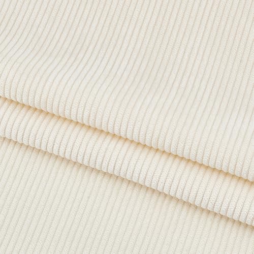 Tissu velours côtelé fleuri pour coudre un vêtement sur mesure