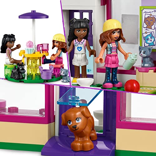 LEGO® Friends Evcil Hayvan Sahiplenme Kafesi 41699-6 Yaş ve Üzeri Çocuklar için 3 Evcil Hayvan İçeren Oyuncak Yapım Seti (292 Parça)