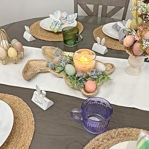 AuldHome Design Farmhouse Bunny Serving Trays (Set of 2); Nesting Rabbit-Shaped Wooden Charcuterie Platters for Easter or Spring AuldHome Design Farmhouse Bunny Serving Trays Set of 2 Nesting Rabbit Shaped Wooden Charcuterie Platters for Easter or Spring