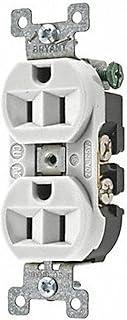 15A Duplex Receptacle 125VAC 5-15R WH