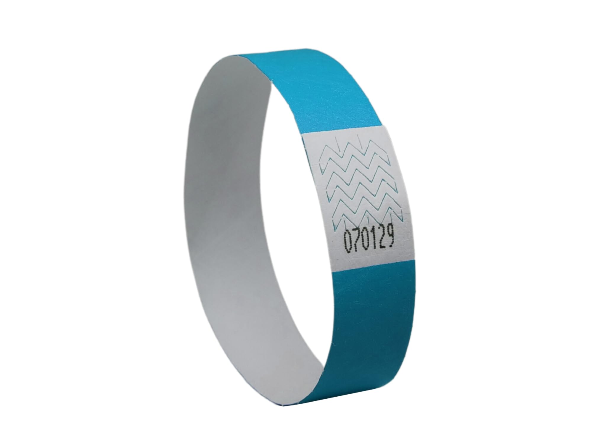 Avery España TYVBL-50 Pulseras de identificación de papel Tyvek® resistentes al desgarro - azul fluorescente - 500 piezas