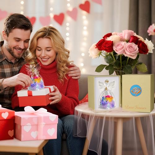 Image of Preserved Flowers For Delivery Prime,Birthday Gifts For Women Mom Grandma