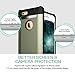 ESR Case for iPhone 6/6s Plus, Three Layer Heavy Duty Shockproof Case [Free Screen Protector] [Metal Design] [Matte Silicone Back + Thickened TPU Bumper] for iPhone 6 Plus/6s Plus 5.5