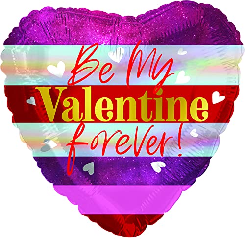 Be My Valentine Forever Foil Balloon Love Valentines day 17"/43cm