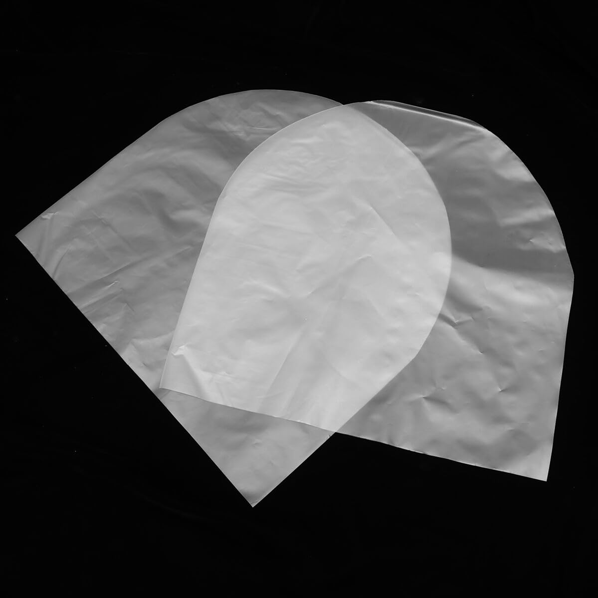 50 Piezas Unidades Bolsas Protectoras Transparentes para CD de Fundas Internas Resistentes para Almacenamiento Portátil y Protección contra Arañazos