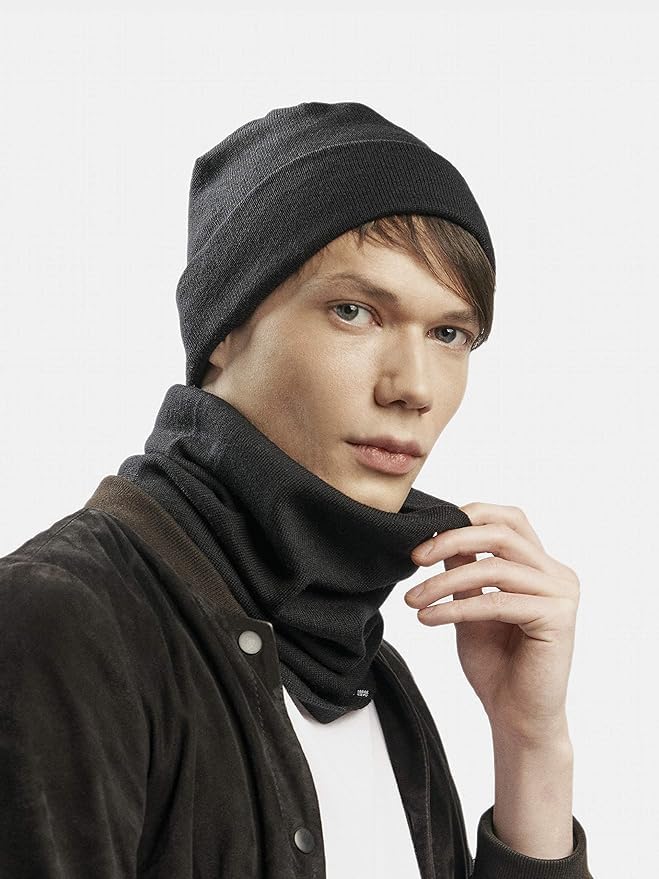 Bufanda tubular lana merino unisex transpirable y suave Enter the Complex 5