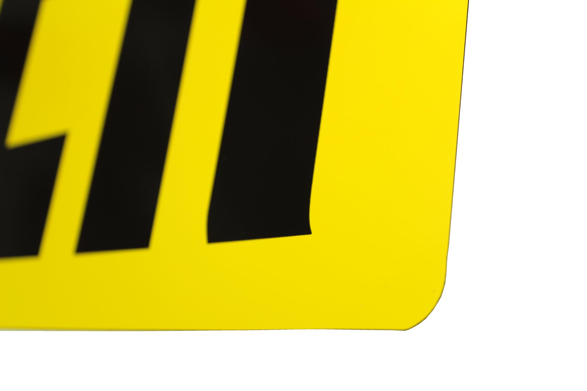 Oversize Warning Products - Letrero magnético de carga de gran tamaño, 2 piezas (12 x 48)