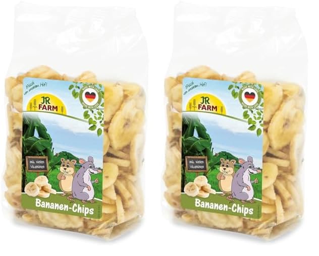 JR FARM Bananen-Chips 150 g (Packung mit 2)