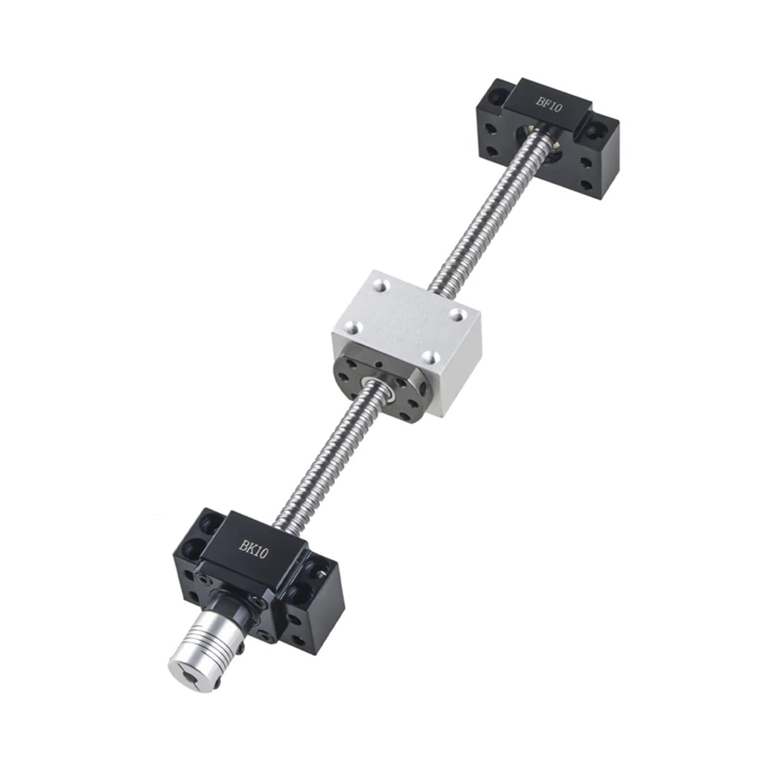 Metal Ball Screw nut SFU1204 Rolled Ball Screw C7 with 1204 Ball Nut + Nut Housing+BK/BF10 End Support+Coupler for CNC Parts(800mm)