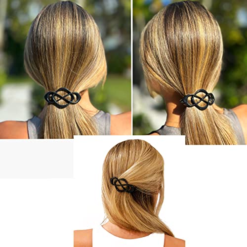 Camila Paris Bundle French Hair Barrettes For Women Thick Hair, Hair Clip Black And Tortoise Shell, Strong Hold Grip Barrette Hair Clips For Women, Styling Hair Accessories For Women, Made In France #TOP7