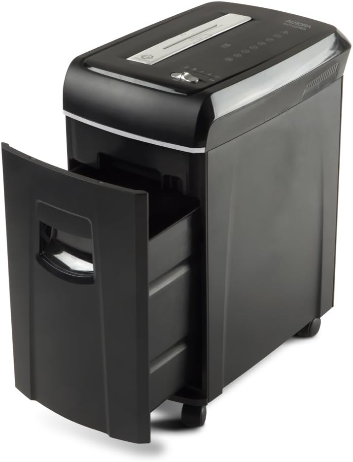 Blасk Frіdау - 40% оƒƒ Aurora AU1020MA High-Security 10-Sheet Micro-Cut Paper, CD and Credit Card Shredder with Pullout Basket