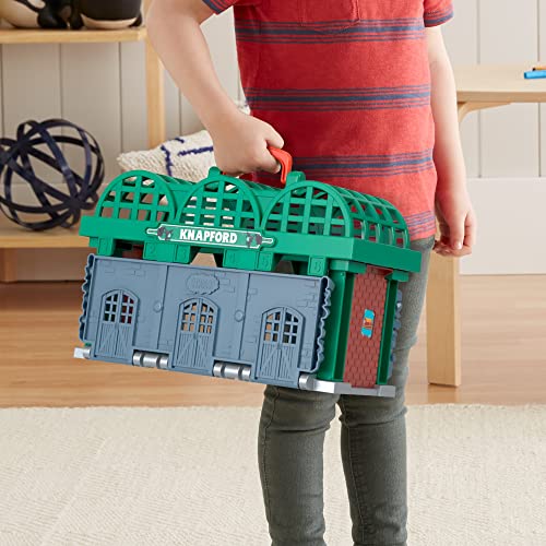 Fisher-Price Thomas & Friends Knapford Station Train Set track with 2 in 1 playset and storage case for preschoolers 3+ - Image 4