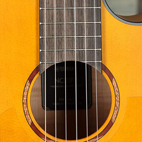 Image of Yamaha NCX1FM NT Acoustic-Electric Nylon-String Classical Guitar With Flame Maple Back and Sides, Natural