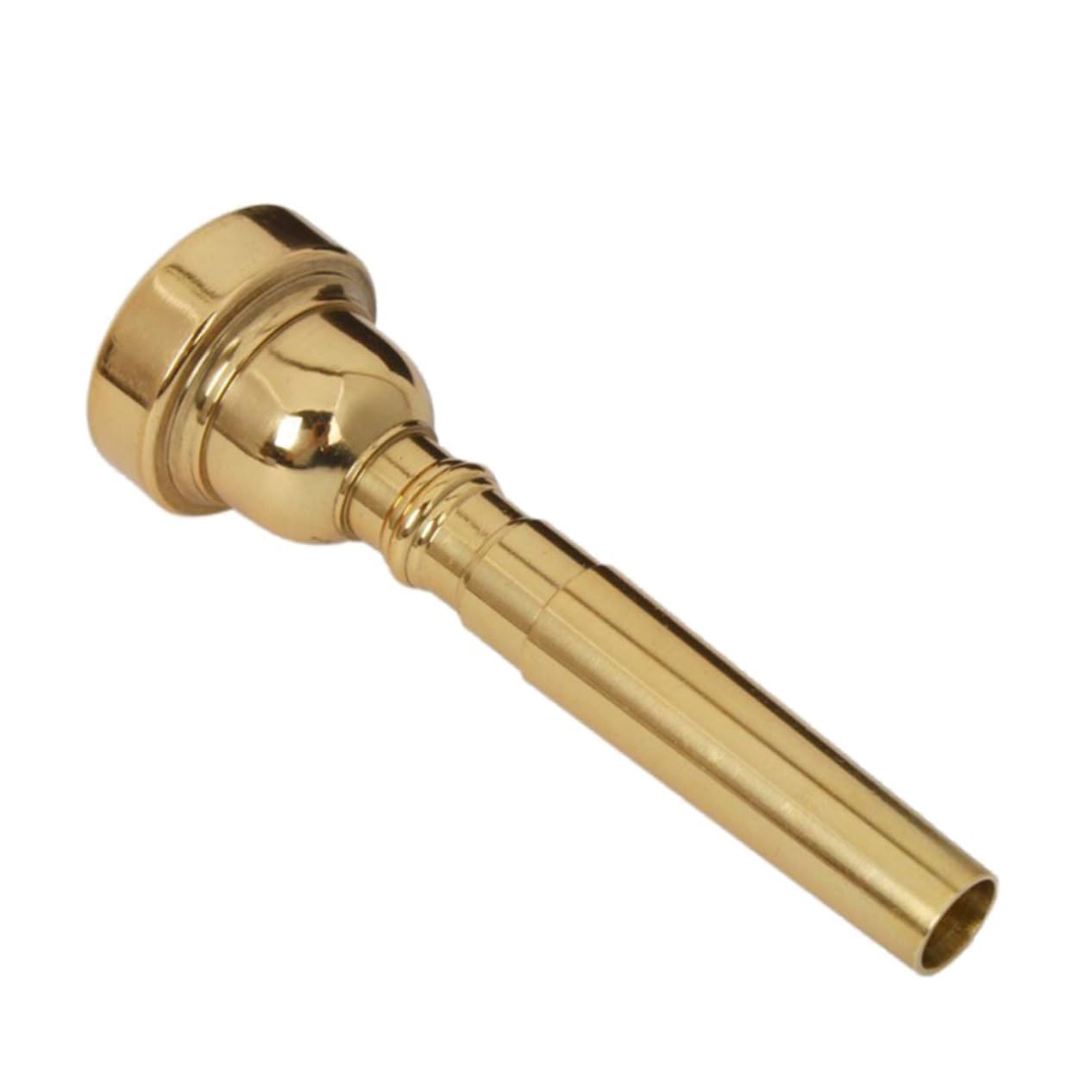 GOOHOCHY Golden Trumpet Replacement 5c Mouthpiece Standard Size for High Register Trumpet Perfect for