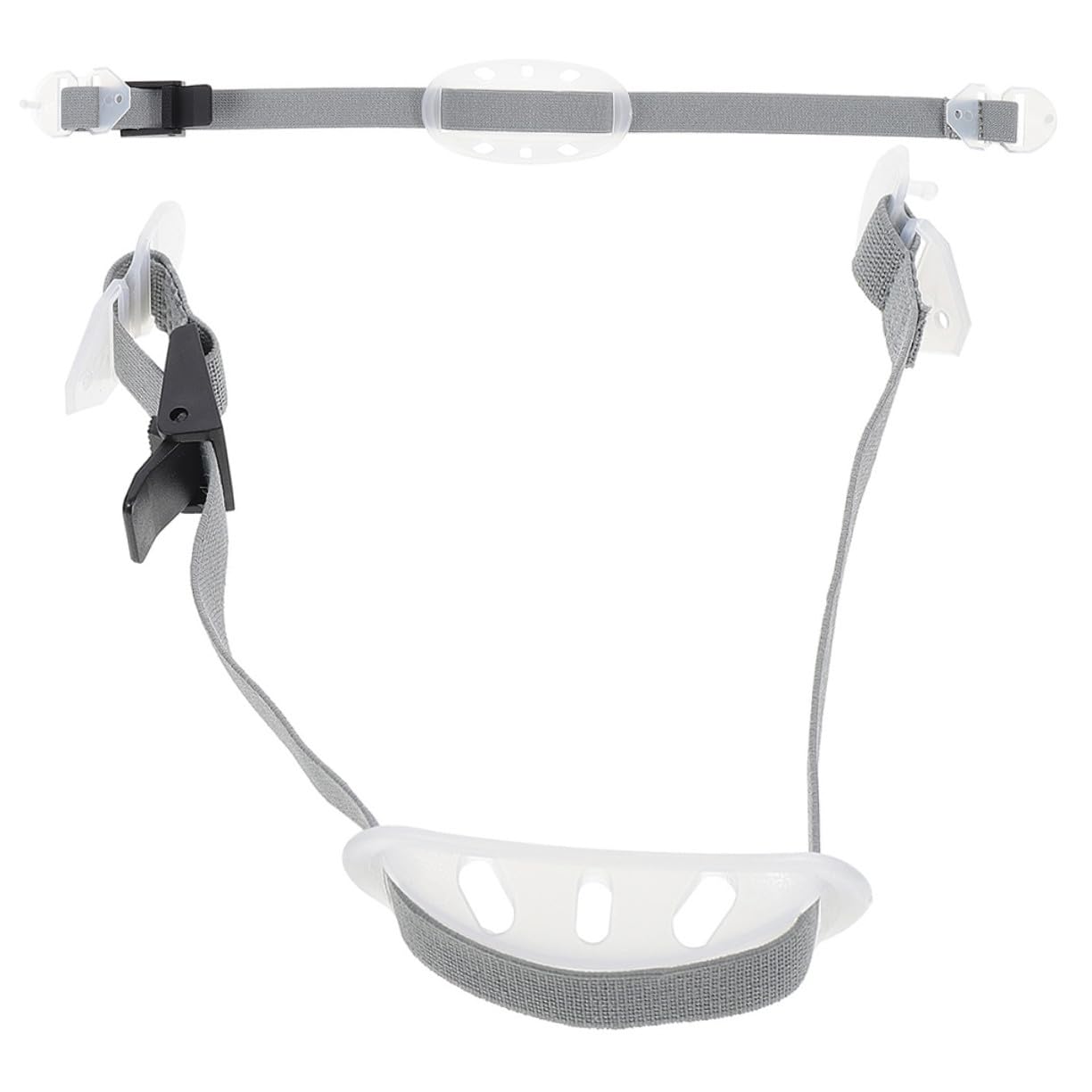 Hemobllo 2 pièces Sangle de Menton pour Casque Rigide Réglable et Accessoire de Protection pour Ouvriers du Bâtiment Lot de Blanc