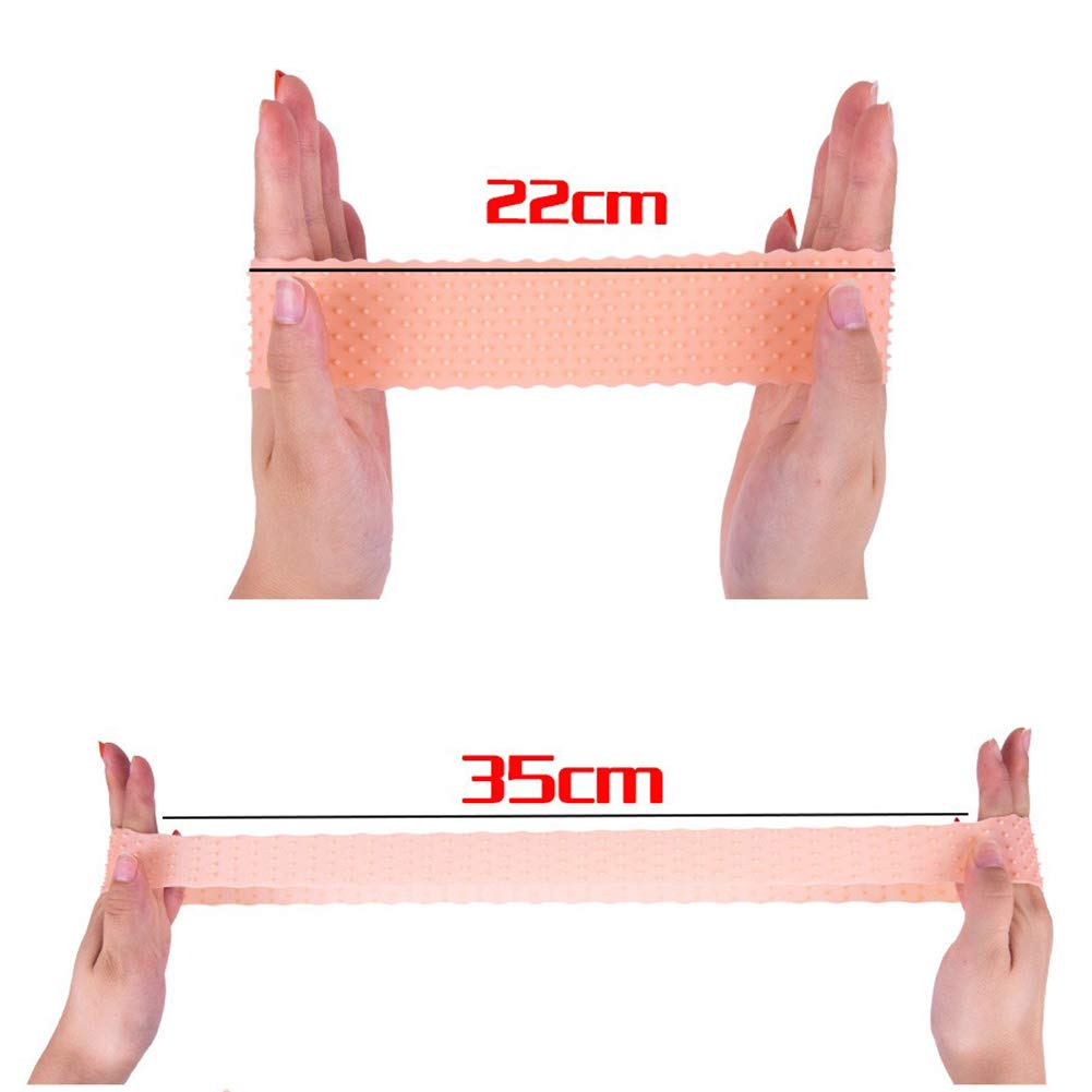1 Stuk Pruik Band Pruikgreepband Antislip Pruik Grip Hoofdband (zwart