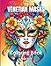Venetian Masks: An Adult Coloring Book with Elegant Venetian Masks for Stress Relief and Relaxation