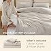 Bedsure Duvet Cover King Size-3 Pieces Prewashed 100% Polyester -Like Extra Soft Bedding Set, Includes 1 Duvet Cover 104x90 Inches with Zipper Closure & 2 Pillow Shams,Linen, Comforter Not Included